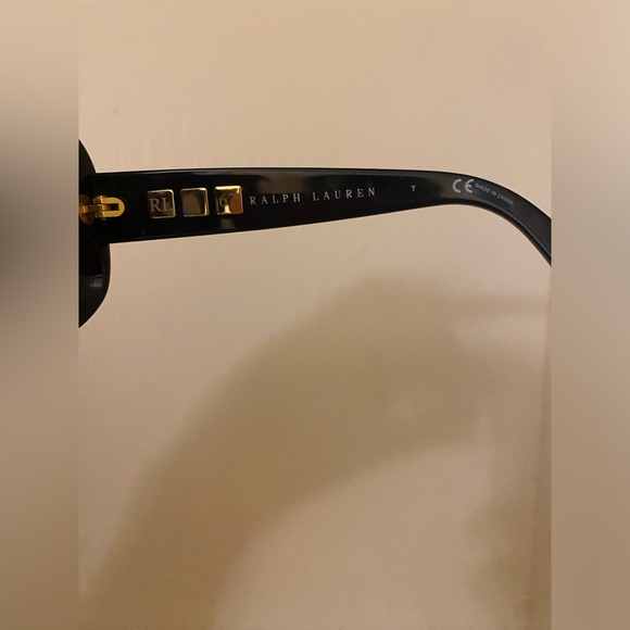 Ralph Lauren Black Circular Sunglasses 🕶️ 🖤 (Prescription) - Picture 5 of 8